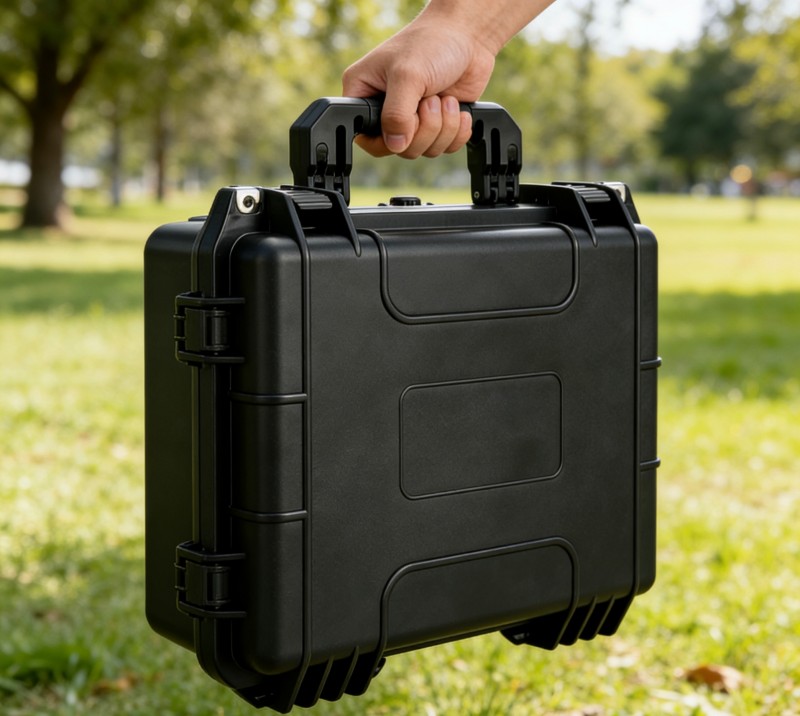 인체공학적 휴대용 하드 박스