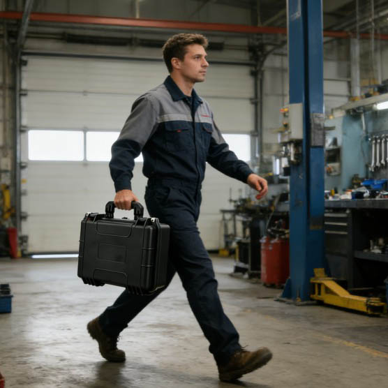 플라스틱 장비 운송 케이스